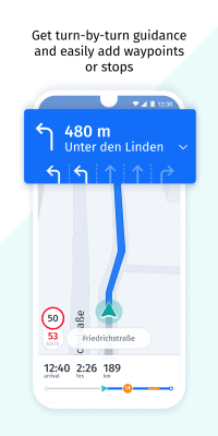 Screenshot of the application HERE WeGo - #3