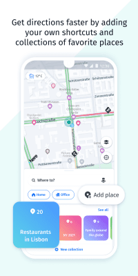 Screenshot of the application HERE WeGo - #7
