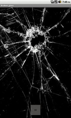 Screenshot of the application Broken glass - #2