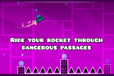 Screenshot of the application Geometry Dash Lite - #2