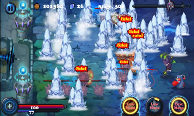 Screenshot of the application Defender II - #2