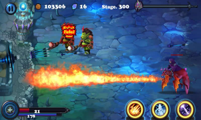 Screenshot of the application Defender II - #3