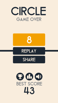Screenshot of the application Circle - #5
