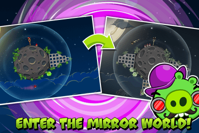 Screenshot of the application Angry Birds Space - #4