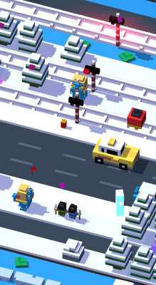 Screenshot of the application Crossy Road - #3