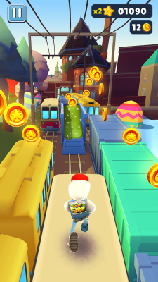 Screenshot of the application Subway Surfers - #2