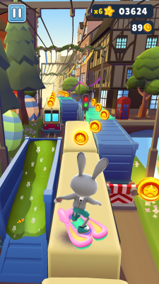 Screenshot of the application Subway Surfers - #3