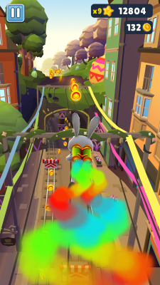 Screenshot of the application Subway Surfers - #4