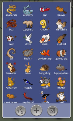 Screenshot of the application Alchemy~Genetics - #2