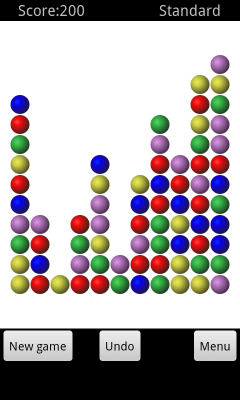 Screenshot of the application Diesel Bubble Breaker - #5