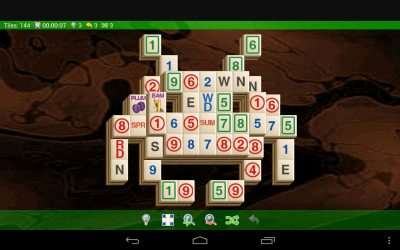 Screenshot of the application Mahjong - #4