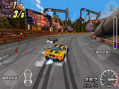 Screenshot of the application Raging Thunder 2 - Free - #5