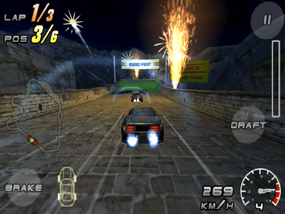 Screenshot of the application Raging Thunder 2 - Free - #6