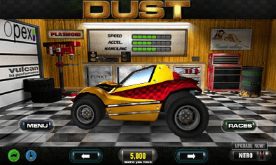 Screenshot of the application Dust: Offroad Racing - #8