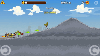Screenshot of the application Zombie Road Trip - #6