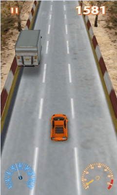 Screenshot of the application SpeedCar - #2