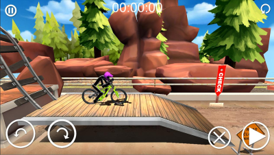 Screenshot of the application Stickman Trials - #7