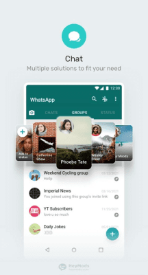 Screenshot of the application GBWhatsApp - #2