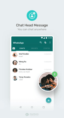 Screenshot of the application GBWhatsApp - #6