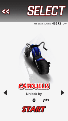 Screenshot of the application Racing Moto - #3
