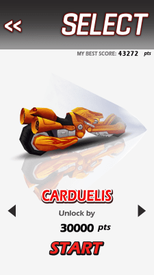 Screenshot of the application Racing Moto - #4
