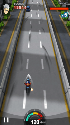 Screenshot of the application Racing Moto - #6
