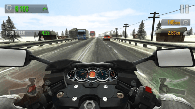 Screenshot of the application Traffic Rider - #6
