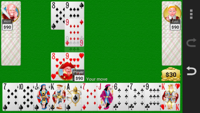 Screenshot of the application Collection of card games - #3