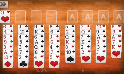 Screenshot of the application Free cell - #4