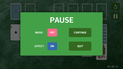 Screenshot of the application Solitaire by Generic Co. - #5