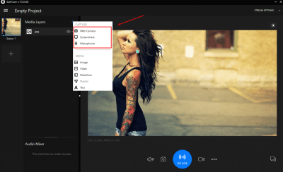 Screenshot of the application SplitCam - #3