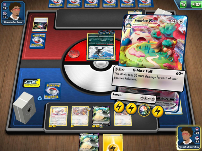 Screenshot of the application Pokémon TCG Online - #3