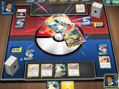 Screenshot of the application Pokémon TCG Online - #4