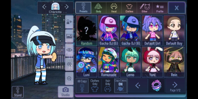 Screenshot of the application Gacha Neon - #3