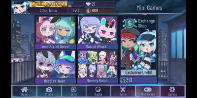 Screenshot of the application Gacha Neon - #9
