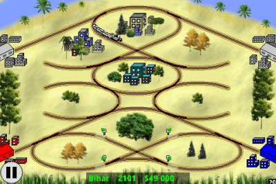 Screenshot of the application Playing Railroad in India - #4