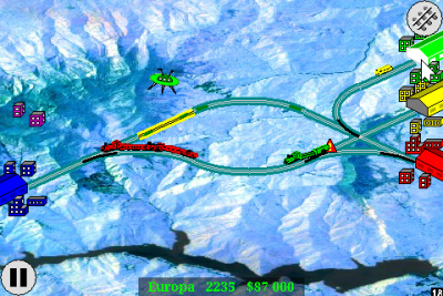 Screenshot of the application Playing Railroad - #2