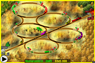 Screenshot of the application Playing Railroad - #5