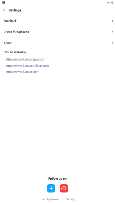 Screenshot of the application Lulubox - #5