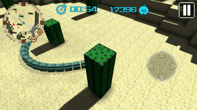 Screenshot of the application Snake - #3