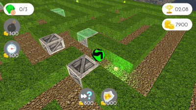 Screenshot of the application Labyrinth 3D - #6