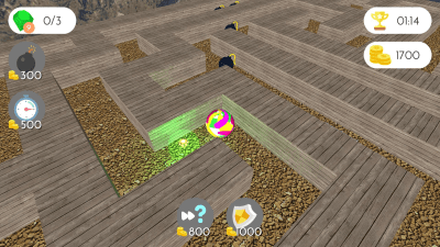 Screenshot of the application Labyrinth 3D - #7