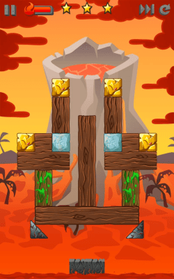 Screenshot of the application Tiki Lavalanche - #2