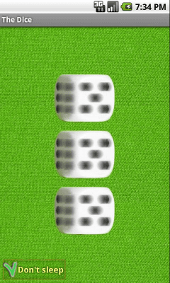Screenshot of the application Cubes - #5