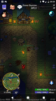 Screenshot of the application WinterSun MMORPG (Retro 2D) - #2