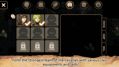 Screenshot of the application Inotia 4 - #2