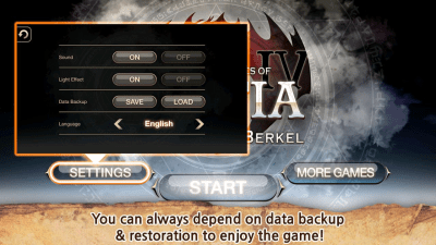 Screenshot of the application Inotia 4 - #3