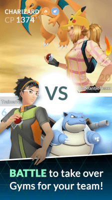 Screenshot of the application Pokemon GO - #4