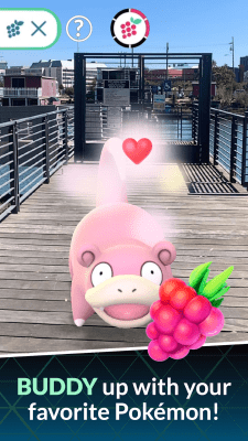 Screenshot of the application Pokemon GO - #7