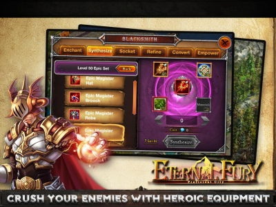 Screenshot of the application Eternal Fury - #6